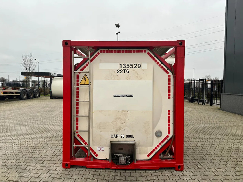 SINGAMAS 20FT ISO, 26.000L/1-COMP/3 BAFFELS/3 manholes, 5Y inspection: 06/2027 - Serbatoio di stoccaggio: foto 4 SINGAMAS 20FT ISO, 26.000L/1-COMP/3 BAFFELS/3 manholes, 5Y inspection: 06/2027 - Serbatoio di stoccaggio: foto 4
