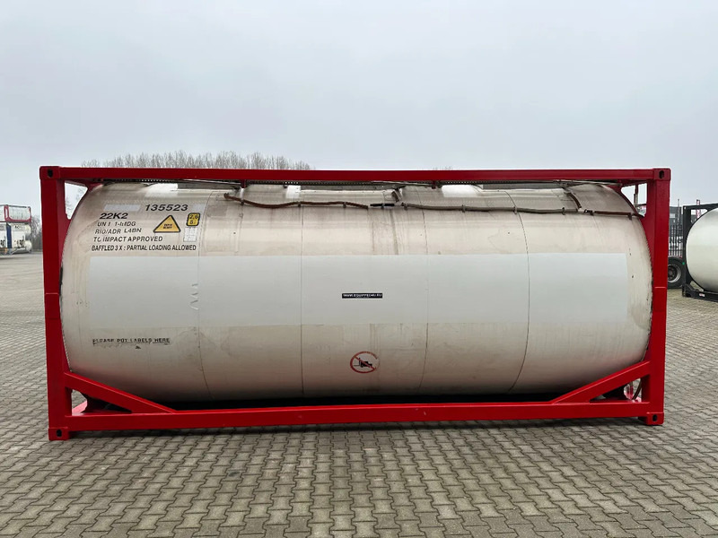 SINGAMAS 20FT ISO, 26.000L/1-COMP/3 BAFFELS/3 manholes, 5Y inspection: 06/2027 - Serbatoio di stoccaggio: foto 3 SINGAMAS 20FT ISO, 26.000L/1-COMP/3 BAFFELS/3 manholes, 5Y inspection: 06/2027 - Serbatoio di stoccaggio: foto 3