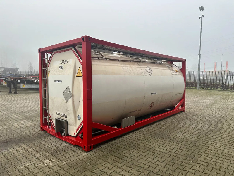 SINGAMAS 20FT ISO, 26.000L/1-COMP/3 BAFFELS/3 manholes, 5Y inspection: 06/2027 - Serbatoio di stoccaggio: foto 4 SINGAMAS 20FT ISO, 26.000L/1-COMP/3 BAFFELS/3 manholes, 5Y inspection: 06/2027 - Serbatoio di stoccaggio: foto 4