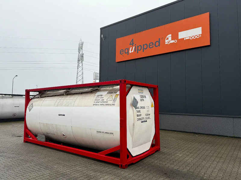 SINGAMAS 20FT ISO, 26.000L/1-COMP/3 BAFFELS/3 manholes, 5Y inspection: 07/2027 - Serbatoio di stoccaggio: foto 3 SINGAMAS 20FT ISO, 26.000L/1-COMP/3 BAFFELS/3 manholes, 5Y inspection: 07/2027 - Serbatoio di stoccaggio: foto 3