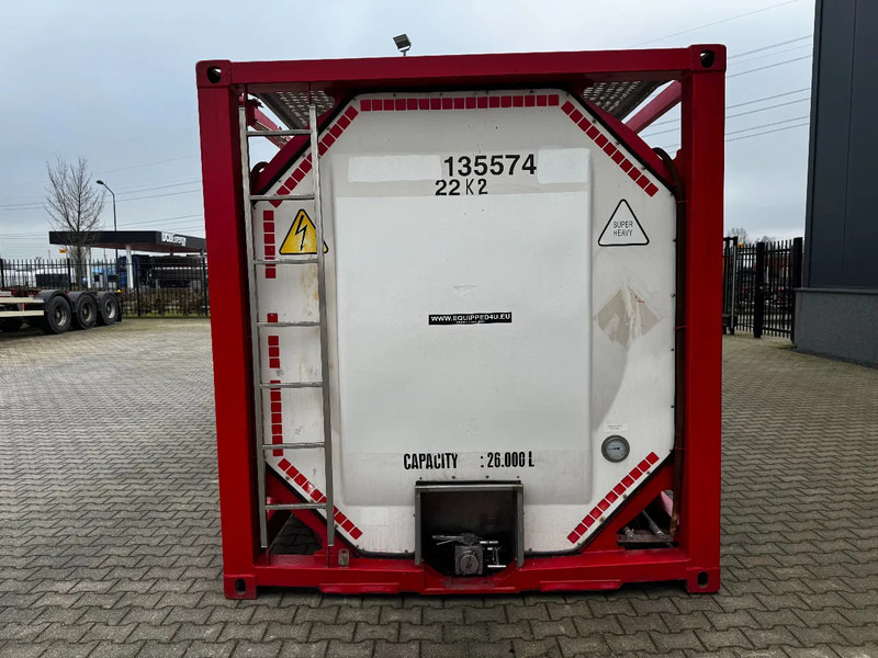 SINGAMAS 20FT ISO, 26.000L/1-COMP/3 BAFFELS/3 manholes, 5Y inspection: 11/2025 - Serbatoio di stoccaggio: foto 5 SINGAMAS 20FT ISO, 26.000L/1-COMP/3 BAFFELS/3 manholes, 5Y inspection: 11/2025 - Serbatoio di stoccaggio: foto 5