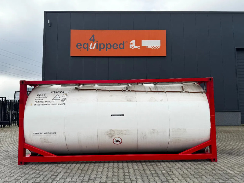 SINGAMAS 20FT ISO, 26.000L/1-COMP/3 BAFFELS/3 manholes, 5Y inspection: 11/2025 - Serbatoio di stoccaggio: foto 2 SINGAMAS 20FT ISO, 26.000L/1-COMP/3 BAFFELS/3 manholes, 5Y inspection: 11/2025 - Serbatoio di stoccaggio: foto 2