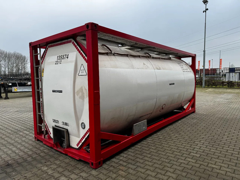 SINGAMAS 20FT ISO, 26.000L/1-COMP/3 BAFFELS/3 manholes, 5Y inspection: 11/2025 - Serbatoio di stoccaggio: foto 4 SINGAMAS 20FT ISO, 26.000L/1-COMP/3 BAFFELS/3 manholes, 5Y inspection: 11/2025 - Serbatoio di stoccaggio: foto 4