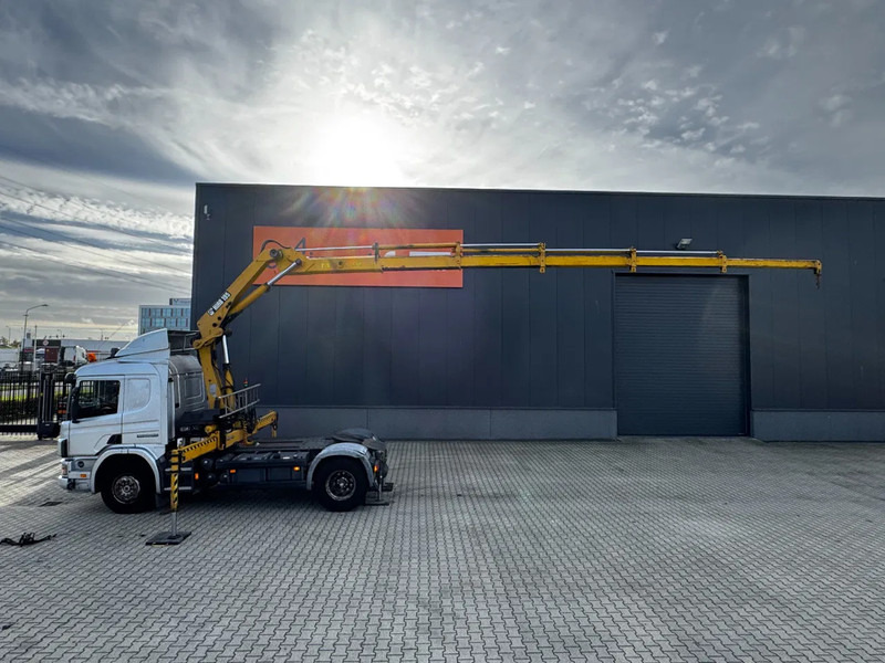 Scania P114-340 + HIAB 19-5 crane + remote / Euro-3 / 3 pedals / NL-truck / APK: 12-2025 - Camion con gru: foto 5 Scania P114-340 + HIAB 19-5 crane + remote / Euro-3 / 3 pedals / NL-truck / APK: 12-2025 - Camion con gru: foto 5