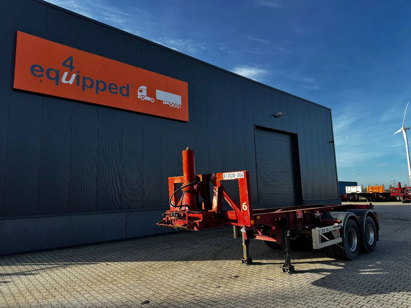 Van Hool 2 AXLE 20FT TIPPING-CHASSIS / TWIN-TIRES / BPW + DRUM / ALCOA / NL-trailer / APK - Semirimorchio portacontainer/ Caisse interchangeable: foto 1 Van Hool 2 AXLE 20FT TIPPING-CHASSIS / TWIN-TIRES / BPW + DRUM / ALCOA / NL-trailer / APK - Semirimorchio portacontainer/ Caisse interchangeable: foto 1