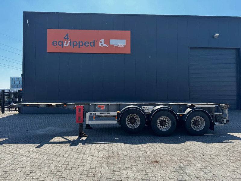 Van Hool 20FT/30FT, ADR (EX/II, EX/III, FL, AT), BPW + drum, ALCOA, galvanized, liftaxle, NL-Chassis, 80% tyres - Semirimorchio portacontainer/ Caisse interchangeable: foto 3 Van Hool 20FT/30FT, ADR (EX/II, EX/III, FL, AT), BPW + drum, ALCOA, galvanized, liftaxle, NL-Chassis, 80% tyres - Semirimorchio portacontainer/ Caisse interchangeable: foto 3