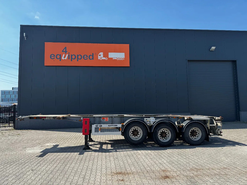 Van Hool 20FT/30FT, ADR (EX/II, EX/III, FL, AT), BPW + drum, ALCOA, galvanized, liftaxle, NL-Chassis - Semirimorchio portacontainer/ Caisse interchangeable: foto 2 Van Hool 20FT/30FT, ADR (EX/II, EX/III, FL, AT), BPW + drum, ALCOA, galvanized, liftaxle, NL-Chassis - Semirimorchio portacontainer/ Caisse interchangeable: foto 2