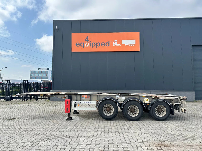 Van Hool 20FT/30FT, ADR (EX/II, EX/III, FL, AT), BPW + drum, ALCOA, galvanized, liftaxle, NL-Chassis - Semirimorchio portacontainer/ Caisse interchangeable: foto 2 Van Hool 20FT/30FT, ADR (EX/II, EX/III, FL, AT), BPW + drum, ALCOA, galvanized, liftaxle, NL-Chassis - Semirimorchio portacontainer/ Caisse interchangeable: foto 2