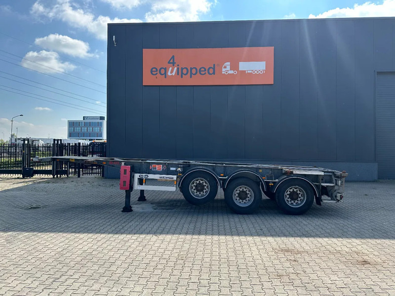Van Hool 20FT/30FT, ADR (EX/II, EX/III, FL, OX, AT), BPW + drum, ALCOA, galvanized, liftaxle, NL-Chassis - Semirimorchio portacontainer/ Caisse interchangeable: foto 2 Van Hool 20FT/30FT, ADR (EX/II, EX/III, FL, OX, AT), BPW + drum, ALCOA, galvanized, liftaxle, NL-Chassis - Semirimorchio portacontainer/ Caisse interchangeable: foto 2