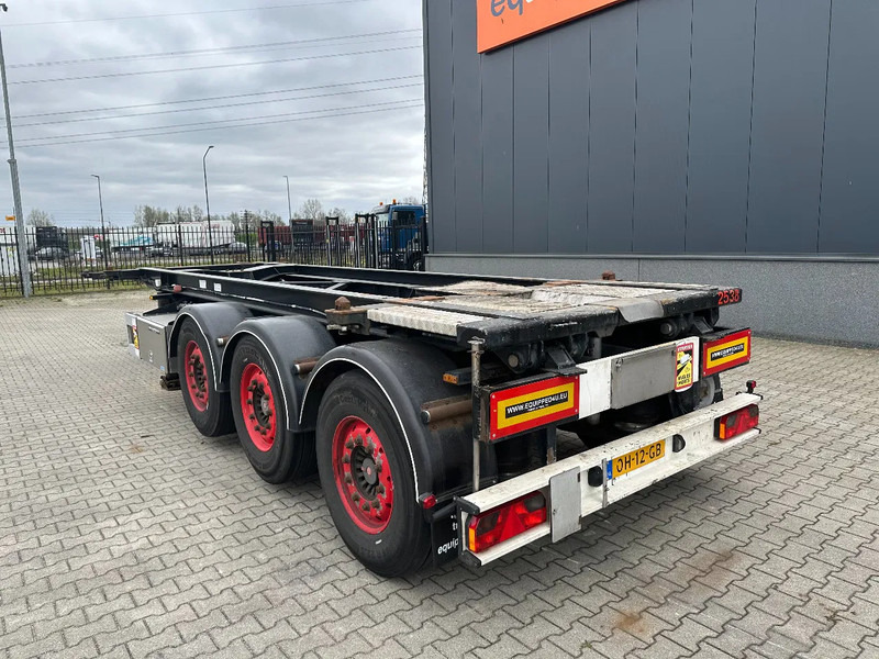 Van Hool 20FT Tipping-chassis, ADR (EX/II, EX/III, FL, AT, OX), SAF, 2 liftaxles, APK/ADR: 06-2026 - Semirimorchio portacontainer/ Caisse interchangeable: foto 4 Van Hool 20FT Tipping-chassis, ADR (EX/II, EX/III, FL, AT, OX), SAF, 2 liftaxles, APK/ADR: 06-2026 - Semirimorchio portacontainer/ Caisse interchangeable: foto 4