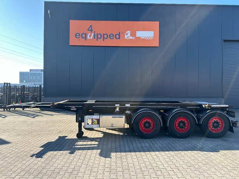 Van Hool 20FT Tipping-chassis, ADR (EX/II, EX/III, FL, AT), SAF, 2 liftaxles, APK/ADR: 06-2025 - Semirimorchio portacontainer/ Caisse interchangeable: foto 3 Van Hool 20FT Tipping-chassis, ADR (EX/II, EX/III, FL, AT), SAF, 2 liftaxles, APK/ADR: 06-2025 - Semirimorchio portacontainer/ Caisse interchangeable: foto 3