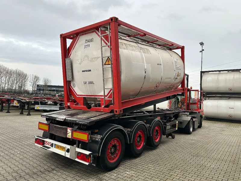 Van Hool 20FT Tipping-chassis, ADR (EX/II, EX/III, FL, AT), SAF + DISC, 2 liftaxles - Semirimorchio portacontainer/ Caisse interchangeable: foto 5 Van Hool 20FT Tipping-chassis, ADR (EX/II, EX/III, FL, AT), SAF + DISC, 2 liftaxles - Semirimorchio portacontainer/ Caisse interchangeable: foto 5