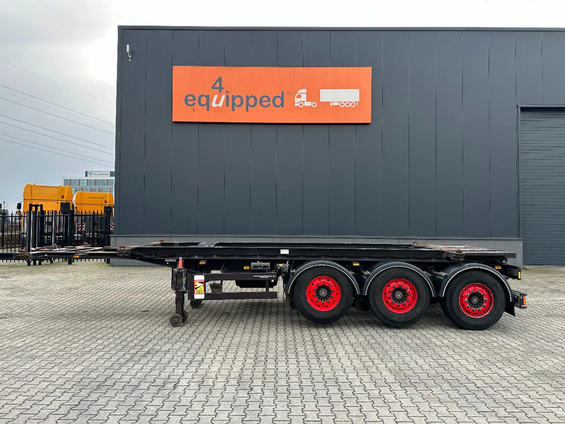 Van Hool 20FT Tipping-chassis, ADR (EX/II, EX/III, FL, AT), SAF + DISC, 2 liftaxles - Semirimorchio portacontainer/ Caisse interchangeable: foto 4 Van Hool 20FT Tipping-chassis, ADR (EX/II, EX/III, FL, AT), SAF + DISC, 2 liftaxles - Semirimorchio portacontainer/ Caisse interchangeable: foto 4