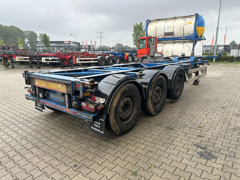 Van Hool 40FT HC-chassis, DISCBRAKES, liftaxle, extendable - Semirimorchio portacontainer/ Caisse interchangeable: foto 3 Van Hool 40FT HC-chassis, DISCBRAKES, liftaxle, extendable - Semirimorchio portacontainer/ Caisse interchangeable: foto 3