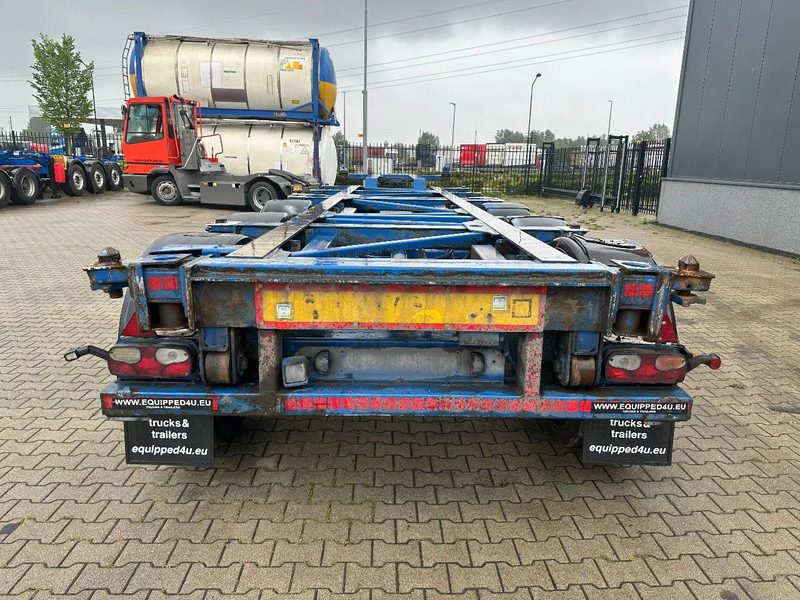 Van Hool 40FT HC-chassis, DISCBRAKES, liftaxle, extendable - Semirimorchio portacontainer/ Caisse interchangeable: foto 4 Van Hool 40FT HC-chassis, DISCBRAKES, liftaxle, extendable - Semirimorchio portacontainer/ Caisse interchangeable: foto 4