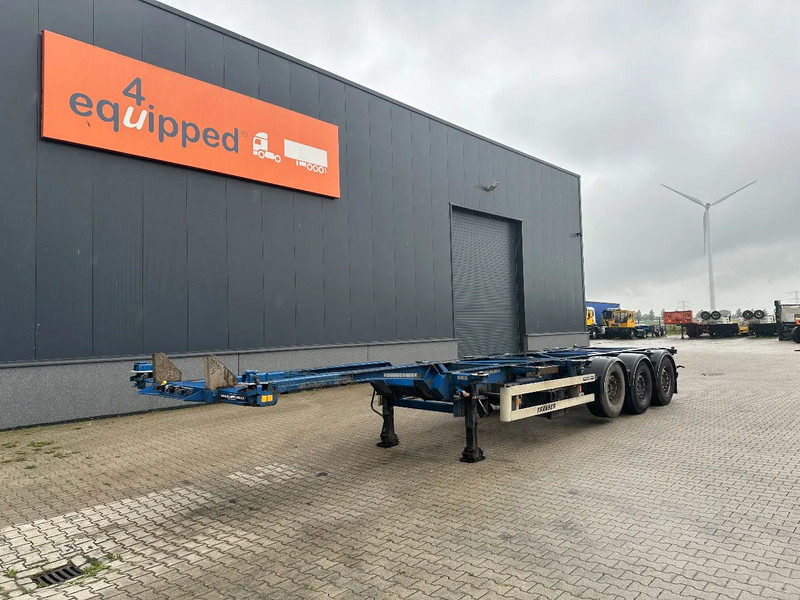 Van Hool 40FT HC-chassis, DISCBRAKES, liftaxle, extendable - Semirimorchio portacontainer/ Caisse interchangeable: foto 1 Van Hool 40FT HC-chassis, DISCBRAKES, liftaxle, extendable - Semirimorchio portacontainer/ Caisse interchangeable: foto 1