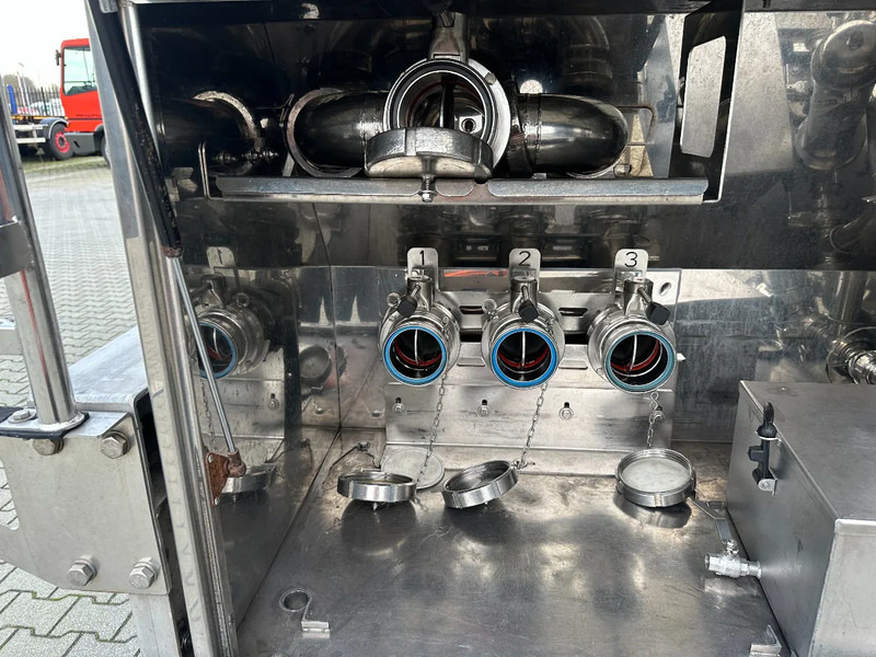 Semirimorchio cisterna per il trasporto di alimenti Van Hool FOOD / 39.000L / 3-COMP / INOX / NL-trailer / APK: 07/2026: foto 8