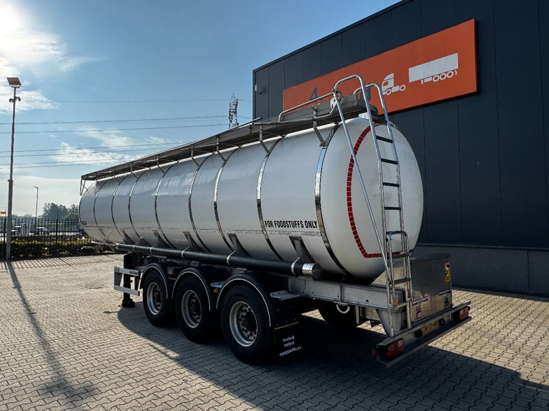 Van Hool FOOD / RVS chassis / 5.860KG/ 29.500L / 1-COMP / 1 -BAFFLE / DISC/ NL / TYRES 80 pct / APK - Semirimorchio cisterna: foto 3 Van Hool FOOD / RVS chassis / 5.860KG/ 29.500L / 1-COMP / 1 -BAFFLE / DISC/ NL / TYRES 80 pct / APK - Semirimorchio cisterna: foto 3