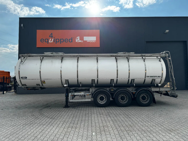 Van Hool FOOD / RVS chassis / empty weight 5.860kg / 29.500L / 1-COMP / 1 -BAFFLE / DISC / NL / APK - Semirimorchio cisterna: foto 2 Van Hool FOOD / RVS chassis / empty weight 5.860kg / 29.500L / 1-COMP / 1 -BAFFLE / DISC / NL / APK - Semirimorchio cisterna: foto 2