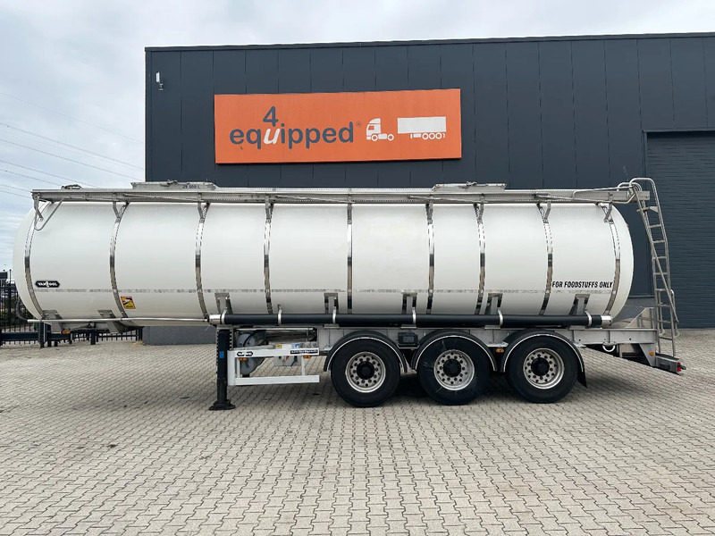 Van Hool FOOD / RVS chassis / empty weight: 5.860kg / 29.500L / 1-comp.+ 1 baffel / discbrakes / NL / APK: 05/2026 - Semirimorchio cisterna: foto 2 Van Hool FOOD / RVS chassis / empty weight: 5.860kg / 29.500L / 1-comp.+ 1 baffel / discbrakes / NL / APK: 05/2026 - Semirimorchio cisterna: foto 2