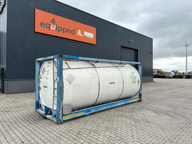 Serbatoio di stoccaggio per il trasporto di prodotti chimici Welfit Oddy 20FT ISO, 24.990L/1-COMP/3 BAFFELS/4 manholes, ADR-test valid until 03/2025: foto 1
