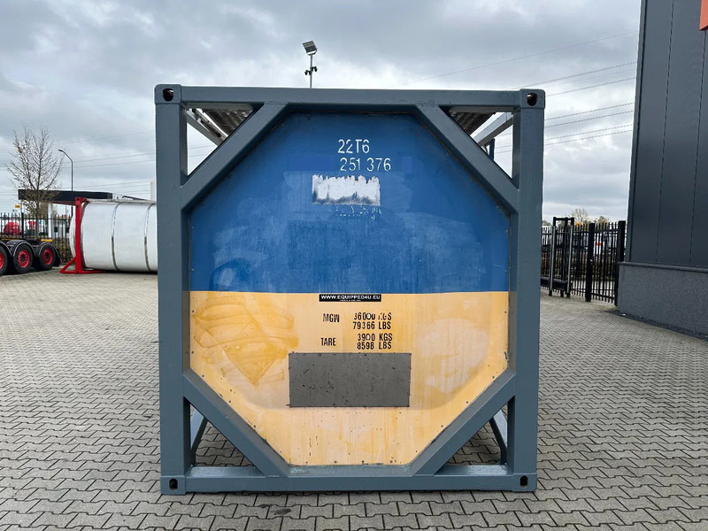 Welfit Oddy 24.890L / 1-COMP, 20FT ISO, UN PORTABLE T11, NEW 5Y- + CSC inspection: 04-2028 - Serbatoio di stoccaggio: foto 5 Welfit Oddy 24.890L / 1-COMP, 20FT ISO, UN PORTABLE T11, NEW 5Y- + CSC inspection: 04-2028 - Serbatoio di stoccaggio: foto 5