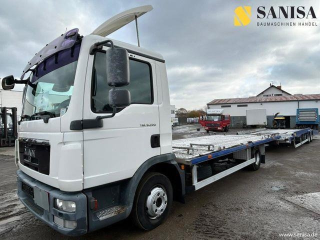 MAN TGL 8.220/Anhänger/Seilwi/Funk/Nutzlast: 8290 kg - Camion bisarca: foto 2 MAN TGL 8.220/Anhänger/Seilwi/Funk/Nutzlast: 8290 kg - Camion bisarca: foto 2