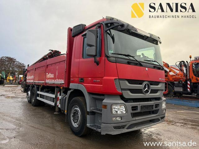 Mercedes-Benz Actros 2541/Kran/PK 34002-SH E/FlyJib/Funk/31Met - Autocarro con pianale/ Cassone fisso: foto 2 Mercedes-Benz Actros 2541/Kran/PK 34002-SH E/FlyJib/Funk/31Met - Autocarro con pianale/ Cassone fisso: foto 2