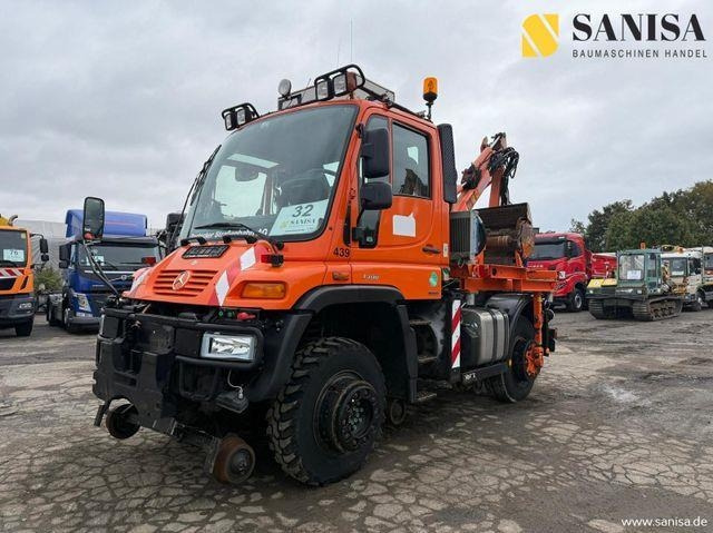 Unimog U400/ Zweiwege/ Rail/ Gleis/Mulag - Veicolo speciale/ Comunale: foto 1 Unimog U400/ Zweiwege/ Rail/ Gleis/Mulag - Veicolo speciale/ Comunale: foto 1