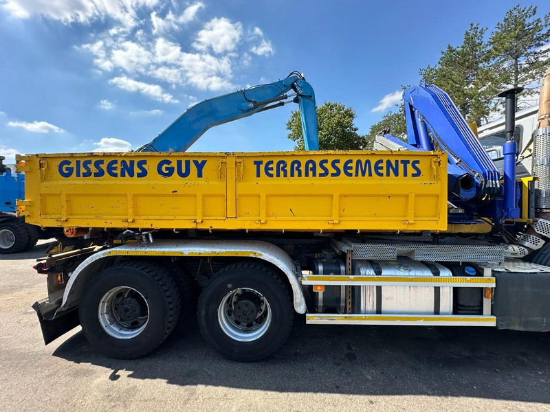 CONTAINER + CRANE FASSI F85.22 - 4m50 platform - 2x hydr - 2 extra hydr Functions for grabber + rotator - 5m70 total length - Sistema scarrabili/ Multibenne: foto 2 CONTAINER + CRANE FASSI F85.22 - 4m50 platform - 2x hydr - 2 extra hydr Functions for grabber + rotator - 5m70 total length - Sistema scarrabili/ Multibenne: foto 2