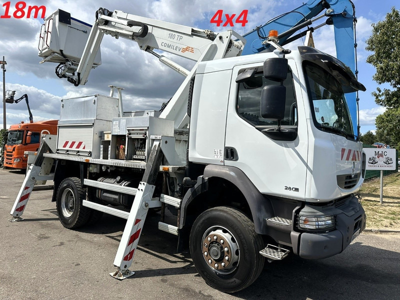Renault MIDLUM 280dxi 4x4 18m SKYLIFT / HUBARBEITSBÜHNE - COMILEV 180 TP - NACELLE / HOOGWERKER - 182.000km - MANUAL - GOOD CONDITION - Camion: foto 1 Renault MIDLUM 280dxi 4x4 18m SKYLIFT / HUBARBEITSBÜHNE - COMILEV 180 TP - NACELLE / HOOGWERKER - 182.000km - MANUAL - GOOD CONDITION - Camion: foto 1