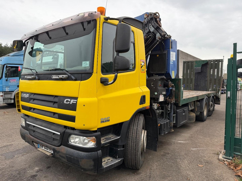 DAF CF 75.310 6X2 PRITSCHE + KRAN PM 27 S-4 + RADIO + WINCH - FULL RAMP - LIFT + STEERING AXLE - MANUAL GEARBOX - FR TRUCK - Autocarro con pianale/ Cassone fisso, Camion con gru: foto 3 DAF CF 75.310 6X2 PRITSCHE + KRAN PM 27 S-4 + RADIO + WINCH - FULL RAMP - LIFT + STEERING AXLE - MANUAL GEARBOX - FR TRUCK - Autocarro con pianale/ Cassone fisso, Camion con gru: foto 3