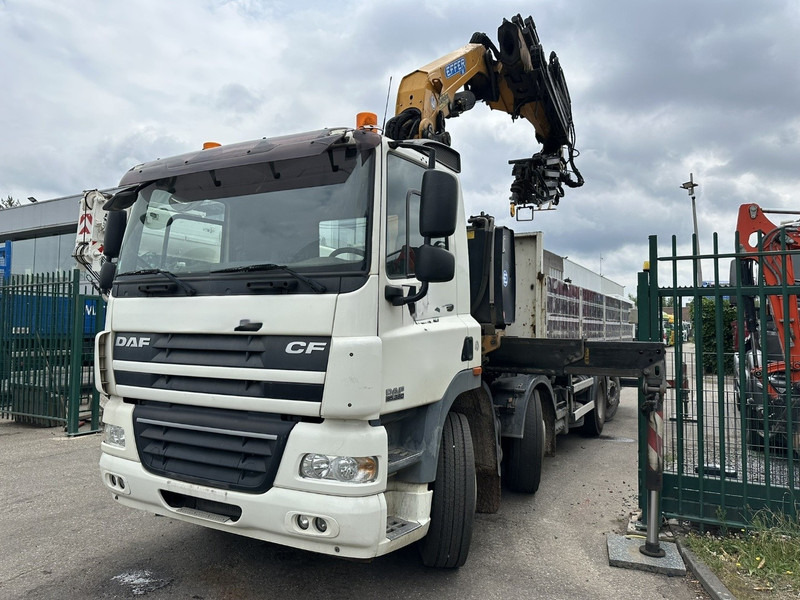 DAF CF 85.360 8x2 + CRANE (25m!) EFFER 305 6S + JIB 4S + ROTATOR - PLATORM 7m60 - LIFT + STEERING AXLE - EURO 5 - BE - Camion con gru: foto 4 DAF CF 85.360 8x2 + CRANE (25m!) EFFER 305 6S + JIB 4S + ROTATOR - PLATORM 7m60 - LIFT + STEERING AXLE - EURO 5 - BE - Camion con gru: foto 4