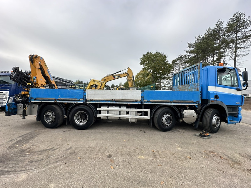 DAF CF 85.360 8x2 PLATFORM 7m35 + CRANE EFFER 165-3S + RADIO - MANUAL GEARBOX ZF - EURO 5 - BE TRUCK - Camion con gru: foto 5 DAF CF 85.360 8x2 PLATFORM 7m35 + CRANE EFFER 165-3S + RADIO - MANUAL GEARBOX ZF - EURO 5 - BE TRUCK - Camion con gru: foto 5