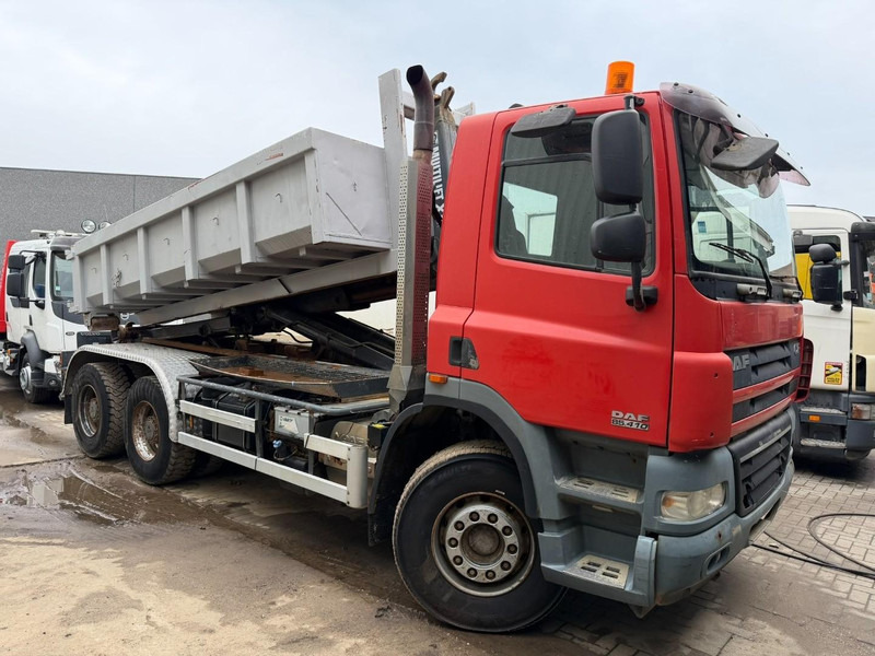 DAF CF 85.410 6x4 HOOKLIFT HIAB MULTILIFT - MANUAL ZF - EURO 4 - STEEL SPRING / BLATT / LAMES - BIG AXLES / HUB REDUCTION - BE TRUCK - Autocarro scarrabile: foto 1 DAF CF 85.410 6x4 HOOKLIFT HIAB MULTILIFT - MANUAL ZF - EURO 4 - STEEL SPRING / BLATT / LAMES - BIG AXLES / HUB REDUCTION - BE TRUCK - Autocarro scarrabile: foto 1