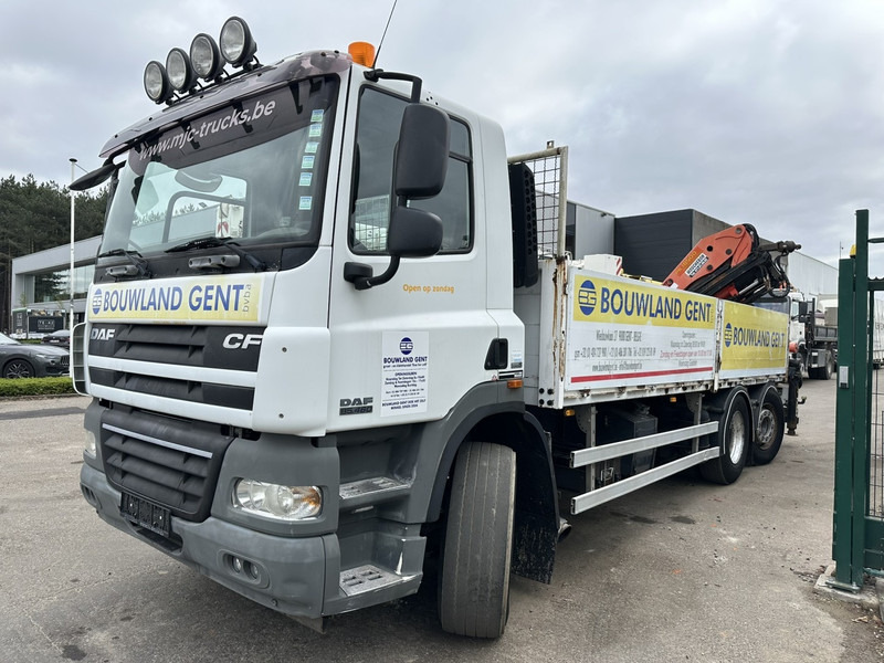 DAF CF 85.460 6x2 LIFT+LENK ACHSE + KRAN PALFINGER PK 18500 (3x) + RADIO + ROTATOR - EURO 5 - AS TRONIC - BE TRUCK - Autocarro con pianale/ Cassone fisso, Camion con gru: foto 4 DAF CF 85.460 6x2 LIFT+LENK ACHSE + KRAN PALFINGER PK 18500 (3x) + RADIO + ROTATOR - EURO 5 - AS TRONIC - BE TRUCK - Autocarro con pianale/ Cassone fisso, Camion con gru: foto 4
