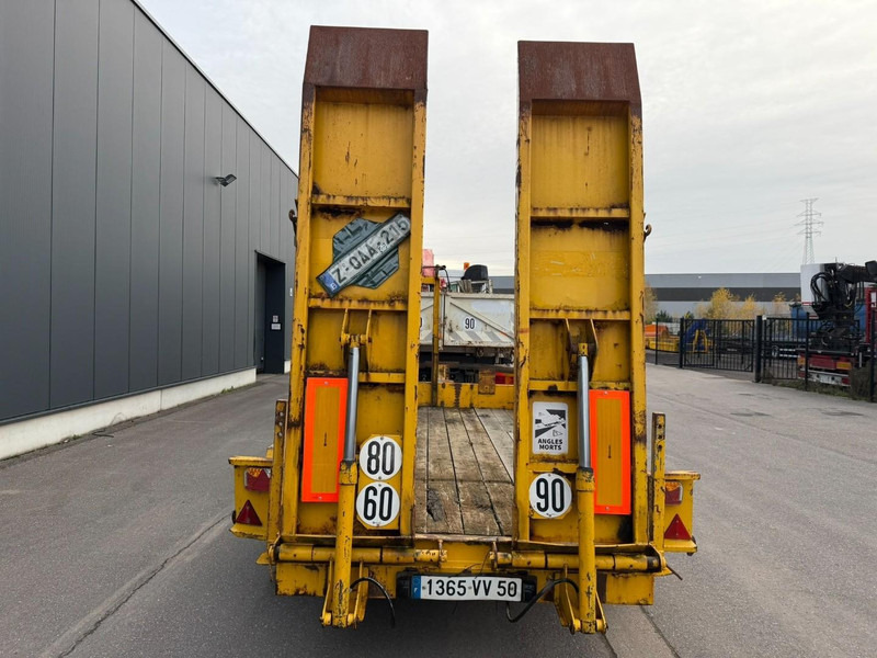 Louault R2CAS06 6T LOWLOADER / TIEFLADER / PORTE CHAR - HYDR RAMPS - STEEL SPRING / LAMES / BLATT - Rimorchio pianale ribassato: foto 4 Louault R2CAS06 6T LOWLOADER / TIEFLADER / PORTE CHAR - HYDR RAMPS - STEEL SPRING / LAMES / BLATT - Rimorchio pianale ribassato: foto 4