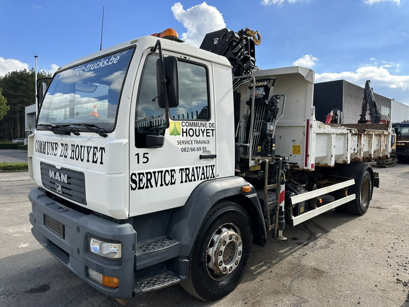 MAN LC 18.280 18T 4x2 TIPPER + CRANE (2018!!!) HIAB 099 E-2 DUO (921h!) - *157.000km* - FULL AIR - BE TRUCK - Autocarro ribaltabile, Camion con gru: foto 4 MAN LC 18.280 18T 4x2 TIPPER + CRANE (2018!!!) HIAB 099 E-2 DUO (921h!) - *157.000km* - FULL AIR - BE TRUCK - Autocarro ribaltabile, Camion con gru: foto 4