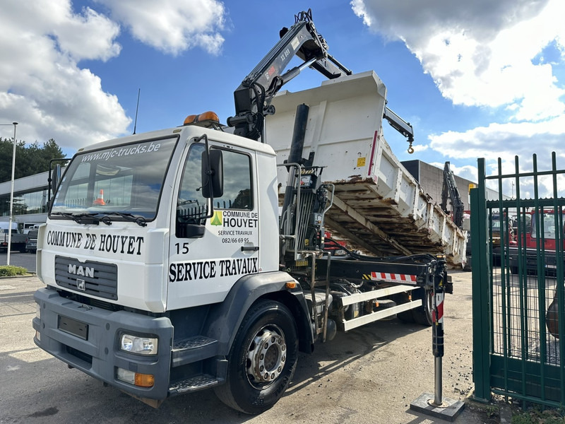 MAN LC 18.280 18T 4x2 TIPPER + CRANE (2018!!!) HIAB 099 E-2 DUO (921h!) - *157.000km* - FULL AIR - BE TRUCK - Autocarro ribaltabile, Camion con gru: foto 2 MAN LC 18.280 18T 4x2 TIPPER + CRANE (2018!!!) HIAB 099 E-2 DUO (921h!) - *157.000km* - FULL AIR - BE TRUCK - Autocarro ribaltabile, Camion con gru: foto 2