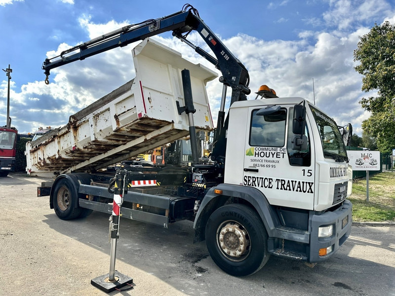 MAN LC 18.280 18T 4x2 TIPPER + CRANE (2018!!!) HIAB 099 E-2 DUO (921h!) - *157.000km* - FULL AIR - BE TRUCK - Autocarro ribaltabile, Camion con gru: foto 1 MAN LC 18.280 18T 4x2 TIPPER + CRANE (2018!!!) HIAB 099 E-2 DUO (921h!) - *157.000km* - FULL AIR - BE TRUCK - Autocarro ribaltabile, Camion con gru: foto 1
