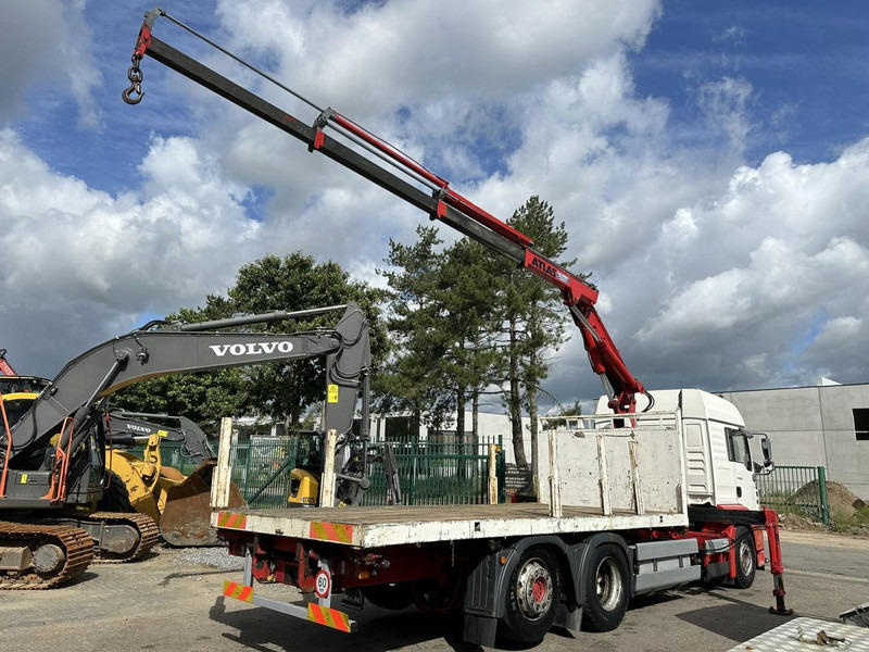 MAN TG 360 A 6x2 + CRANE ATLAS 100.1 A3 - PLATFORM 5m80 - E3 - LIFT-AXLE - FULL AIR SUSPENSION - ZF AS TRONIC - BE TRUCK - Camion con gru: foto 5 MAN TG 360 A 6x2 + CRANE ATLAS 100.1 A3 - PLATFORM 5m80 - E3 - LIFT-AXLE - FULL AIR SUSPENSION - ZF AS TRONIC - BE TRUCK - Camion con gru: foto 5