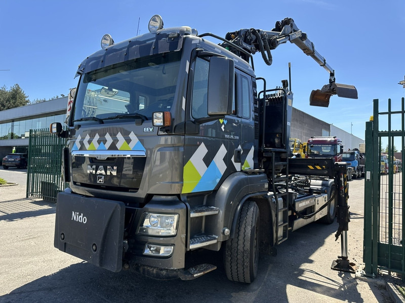 MAN TGS 26.320 6X2-4 BL EEV + CRANE EPSILON Q170Z95TR + GRABBER - LIFT/STEERING AXLE - *266.000km* - NL TRUCK - Autocarro scarrabile, Camion con gru: foto 4 MAN TGS 26.320 6X2-4 BL EEV + CRANE EPSILON Q170Z95TR + GRABBER - LIFT/STEERING AXLE - *266.000km* - NL TRUCK - Autocarro scarrabile, Camion con gru: foto 4