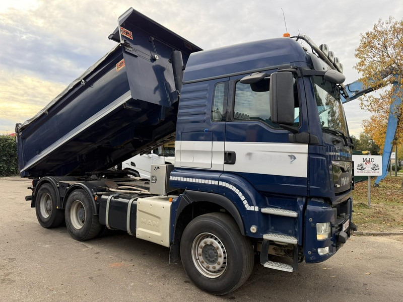 MAN TGS 33.480 6x4 TIPPER + TRACTOR - DOUBLE SYSTEM / WISSELSYSTEEM / DOUBLE PVA - RETARDER - HUB REDUCTION - BE TRUCK - Autocarro ribaltabile: foto 1 MAN TGS 33.480 6x4 TIPPER + TRACTOR - DOUBLE SYSTEM / WISSELSYSTEEM / DOUBLE PVA - RETARDER - HUB REDUCTION - BE TRUCK - Autocarro ribaltabile: foto 1