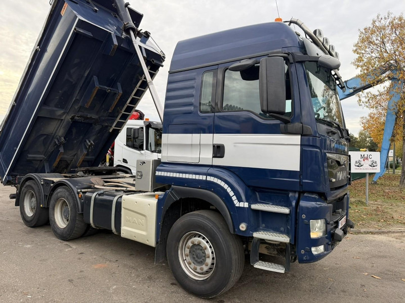 MAN TGS 33.480 6x4 TIPPER + TRACTOR - DOUBLE SYSTEM / WISSELSYSTEEM / DOUBLE PVA - RETARDER - HUB REDUCTION - BE TRUCK - Autocarro ribaltabile: foto 5 MAN TGS 33.480 6x4 TIPPER + TRACTOR - DOUBLE SYSTEM / WISSELSYSTEEM / DOUBLE PVA - RETARDER - HUB REDUCTION - BE TRUCK - Autocarro ribaltabile: foto 5