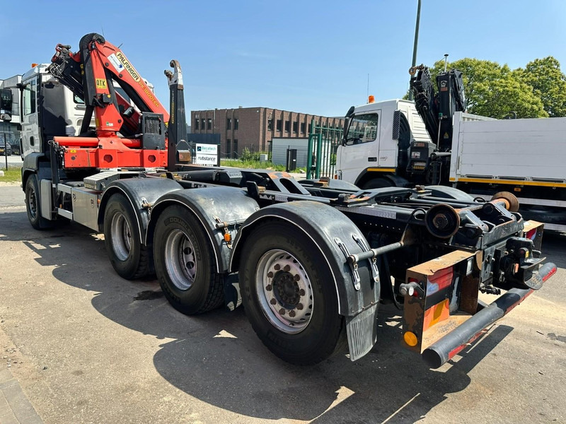 MAN TGS 35.400 8x4 TRIDEM HOOKLIFT T22 + CRANE PALFINGER PK 18001 EH + RADIO - EURO 5 - LIFT/STEERING AXLE - BE TRUCK - Autocarro scarrabile, Camion con gru: foto 5 MAN TGS 35.400 8x4 TRIDEM HOOKLIFT T22 + CRANE PALFINGER PK 18001 EH + RADIO - EURO 5 - LIFT/STEERING AXLE - BE TRUCK - Autocarro scarrabile, Camion con gru: foto 5