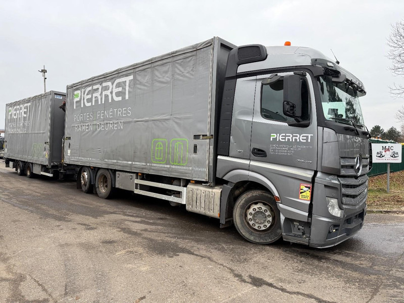 Mercedes-Benz ACTROS 2645 6x2 105m³ JUMBO + CRANE PALFINGER PK19001 (4x) - RETARDER - RADIO - *FULL AIR* - FRIGO - EURO 6 - SAF AS - BELGIAN TRUCK - Camion con gru: foto 2 Mercedes-Benz ACTROS 2645 6x2 105m³ JUMBO + CRANE PALFINGER PK19001 (4x) - RETARDER - RADIO - *FULL AIR* - FRIGO - EURO 6 - SAF AS - BELGIAN TRUCK - Camion con gru: foto 2