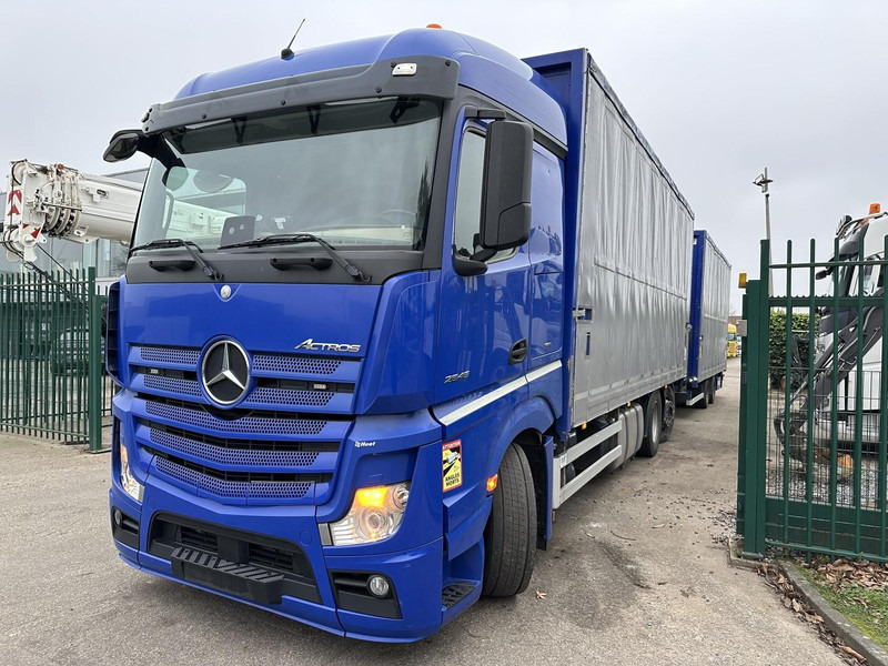 Mercedes-Benz Actros 2645 6x2 105m³ JUMBO + RETARDER + KRAN PALFINGER PK 19.001 SLD (4x) + RADIO - *FULL AIR* - FRIGO - EURO 6 - SAF AXLES - BELGIAN TRUCK - Autocarro furgonato, Camion con gru: foto 3 Mercedes-Benz Actros 2645 6x2 105m³ JUMBO + RETARDER + KRAN PALFINGER PK 19.001 SLD (4x) + RADIO - *FULL AIR* - FRIGO - EURO 6 - SAF AXLES - BELGIAN TRUCK - Autocarro furgonato, Camion con gru: foto 3