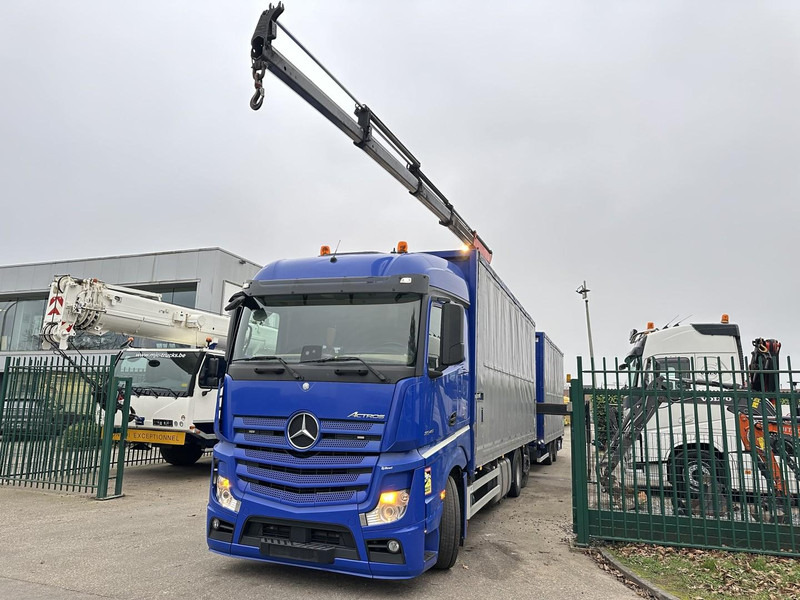 Mercedes-Benz Actros 2645 6x2 105m³ JUMBO + RETARDER + KRAN PALFINGER PK 19.001 SLD (4x) + RADIO - *FULL AIR* - FRIGO - EURO 6 - SAF AXLES - BELGIAN TRUCK - Autocarro furgonato, Camion con gru: foto 4 Mercedes-Benz Actros 2645 6x2 105m³ JUMBO + RETARDER + KRAN PALFINGER PK 19.001 SLD (4x) + RADIO - *FULL AIR* - FRIGO - EURO 6 - SAF AXLES - BELGIAN TRUCK - Autocarro furgonato, Camion con gru: foto 4