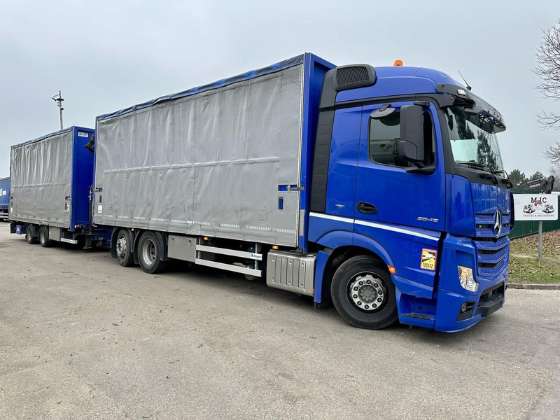 Mercedes-Benz Actros 2645 6x2 105m³ JUMBO + RETARDER + KRAN PALFINGER PK 19.001 SLD (4x) + RADIO - *FULL AIR* - FRIGO - EURO 6 - SAF AXLES - BELGIAN TRUCK - Autocarro furgonato, Camion con gru: foto 1 Mercedes-Benz Actros 2645 6x2 105m³ JUMBO + RETARDER + KRAN PALFINGER PK 19.001 SLD (4x) + RADIO - *FULL AIR* - FRIGO - EURO 6 - SAF AXLES - BELGIAN TRUCK - Autocarro furgonato, Camion con gru: foto 1