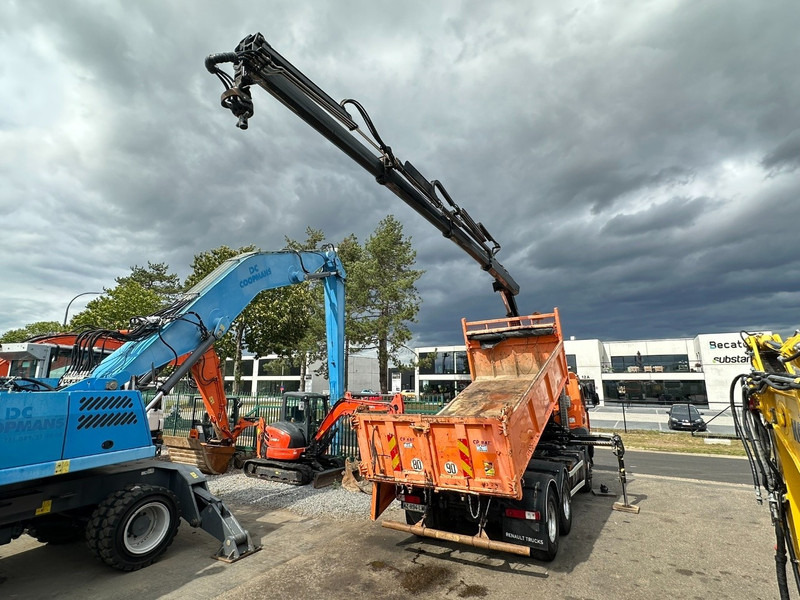 Renault KERAX 380 DXI 6x4 TIPPER + CRANE HIAB 144 B-3 - RADIO - *246.000km* - RETARDER - BORDMATIC - EURO 5 - Autocarro ribaltabile, Camion con gru: foto 5 Renault KERAX 380 DXI 6x4 TIPPER + CRANE HIAB 144 B-3 - RADIO - *246.000km* - RETARDER - BORDMATIC - EURO 5 - Autocarro ribaltabile, Camion con gru: foto 5